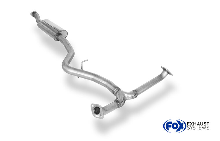 Fox Sportuitlaat Subaru Impreza GJ 4x4 - WRX Saloon voordemper