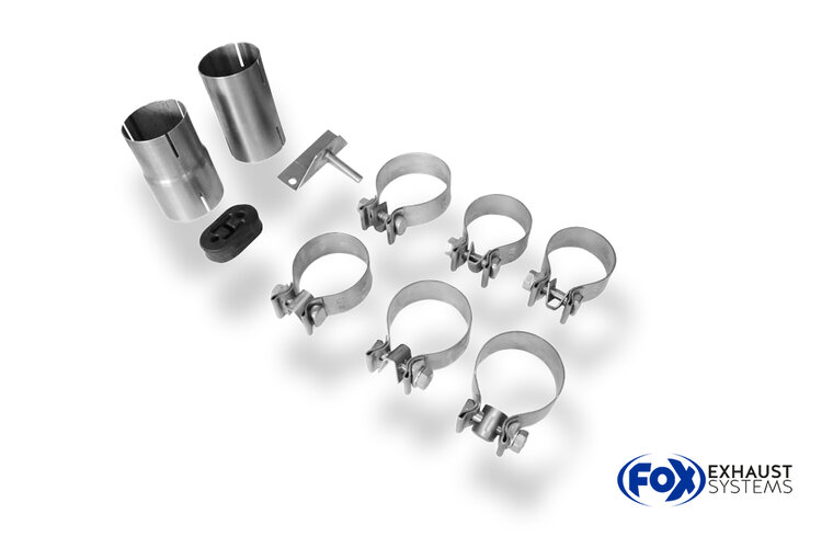 Fox Sportuitlaat BMW X3 F25 - 35i/ 35d Achterdemper, rechter/linker uitlaat - 2x90 Type 25 rechts/links