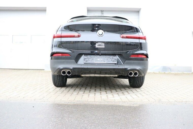 Fox Sportuitlaat BMW X3 G01/ X4 G02 - 20i Achterdemper dwarsuitgang rechts/links - 2x80 Type 25 rechts/links