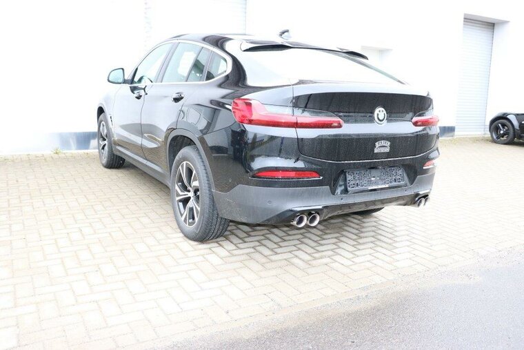 Fox Sportuitlaat BMW X3 G01/ X4 G02 - 20i Achterdemper dwarsuitgang rechts/links - 2x80 Type 25 rechts/links