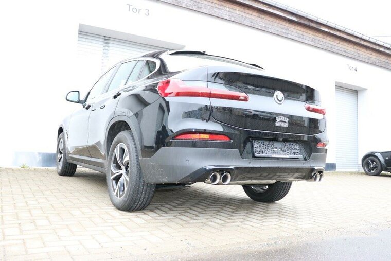 Fox Sportuitlaat BMW X3 G01/ X4 G02 - 20i Achterdemper dwarsuitgang rechts/links - 2x80 Type 25 rechts/links