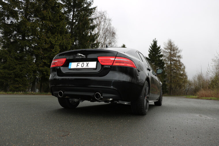 Fox Sportuitlaat Jaguar XE achterdemper rechts/links - 1x100 type 16 rechts/links