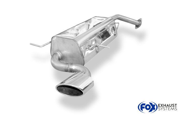 Fox Sportuitlaat Mazda Xedos 6 Type CA Achterdemper - 115x85 Type 38