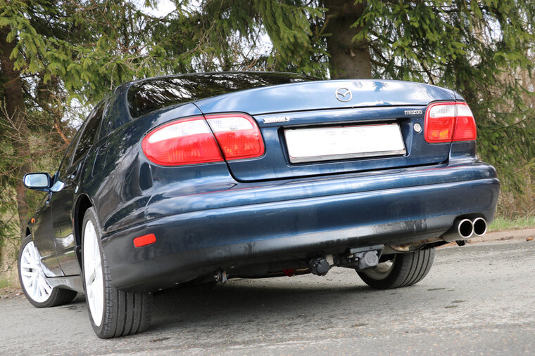 Fox Sportuitlaat Mazda Xedos 9 achterdemper - 2x76 Type 16