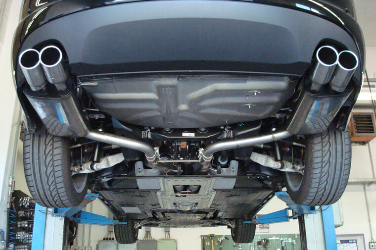 Fox Sportuitlaat Jaguar XF CC9 achterdemper rechts/links - 2x90 type 16 rechts/links