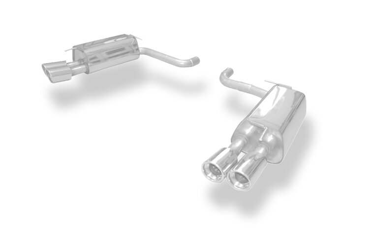 Fox Sportuitlaat Jaguar XF CC9 achterdemper rechts/links - 2x90 type 17 rechts/links
