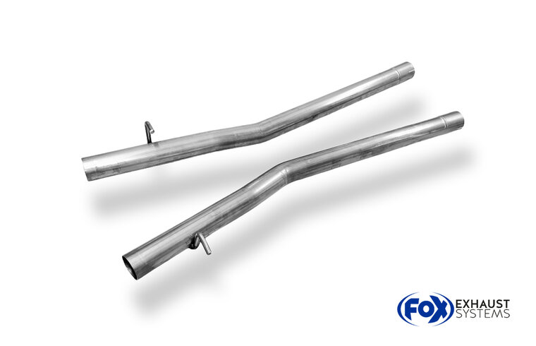 Fox Sportuitlaat Jaguar XJ - X350 middendemper vervangingspijp