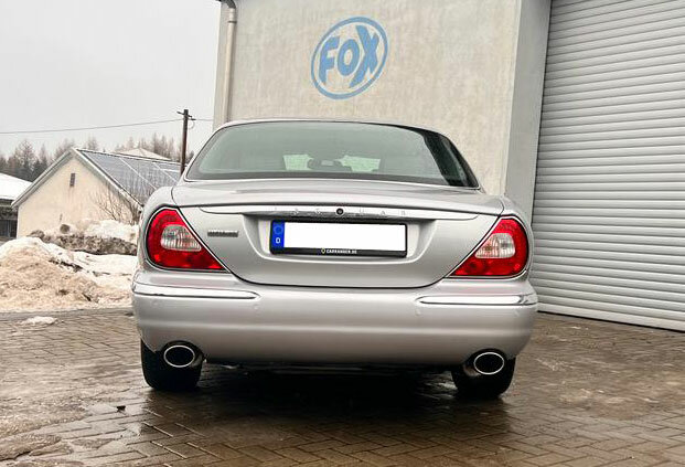 Fox Sportuitlaat Jaguar XJ - X350 Achterdemper rechts/links - 115x85 Type 44 rechts/links