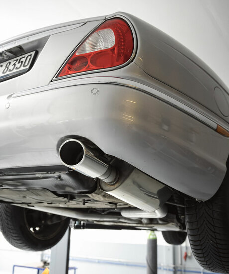 Fox Sportuitlaat Jaguar XJ - X350 Achterdemper rechts/links - 115x85 Type 44 rechts/links