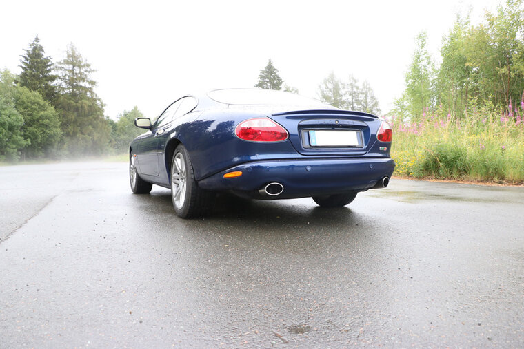 Fox Sportuitlaat Jaguar XK8/ XKR Type QEV/ QDV Achterdemper rechts/links &Oslash;63,5 - 115x85 Type 38 rechts/links