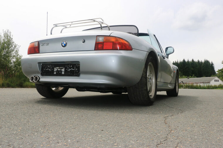 Fox Sportuitlaat BMW Z3 Roadster &amp; Coup&eacute; - E36 Achterdemper - 2x70 Type 13