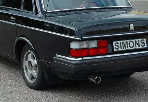 Simons Sportuitlaat Volvo 240-Serie B17, b19, b21, b23: 1985-