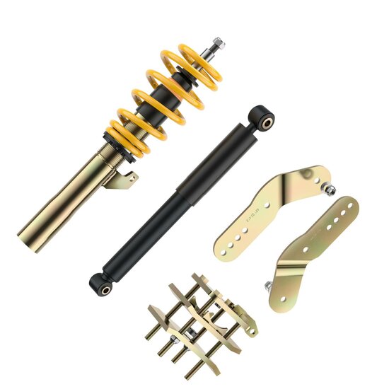 ST X Schroefset Volkswagen Caddy (2004-2020) &Oslash;55mm veerpoot [2K/2KN] 2WD (NIET voor Ecofuel) 03/2004-` incl. Facelift model 2015