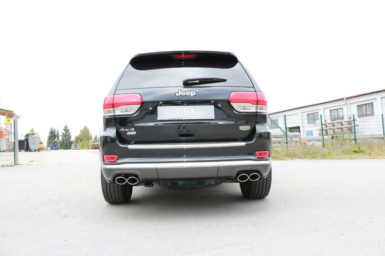 Fox Sportuitlaat Achterdemper rechts/links voor Jeep Grand Cherokee WKII vanaf 2014 - 2x106x71 Type 32 rechts/links