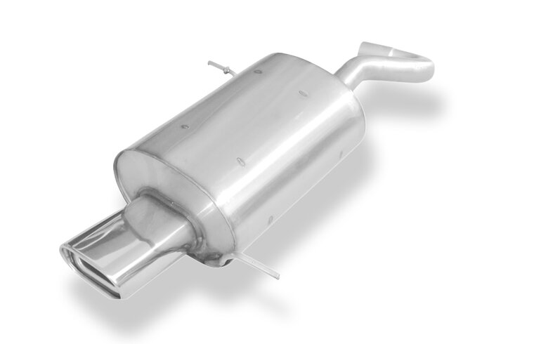 Fox Sportuitlaat Achterdemper voor Chrysler PT Cruiser Sedan &amp; Convertible - 135x85 Type 53