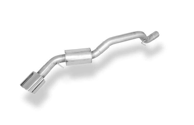 Fox Sportuitlaat Mazda 3 BL - Diesel Achterdemper - 129x106 Type 32