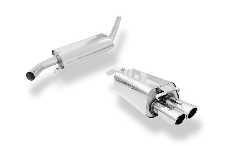 Fox Sportuitlaat Audi 100/A6 Type C3/C4 Voorwielaandrijving Achter- en voordemper - 2x76 Type 16
