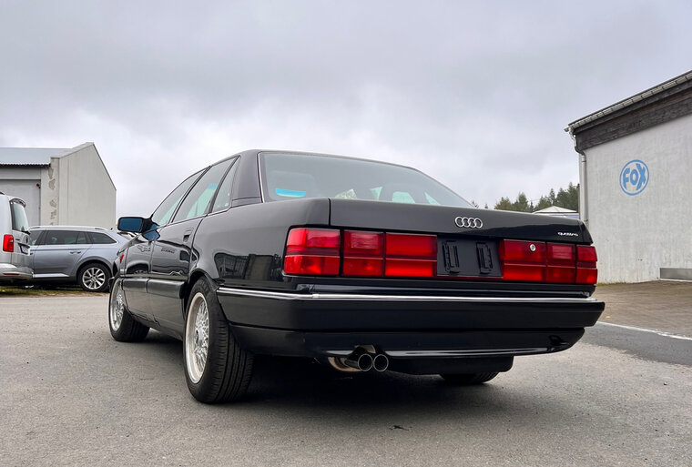 Fox Sportuitlaat Audi 100 quattro Type C3 / Audi 200 Type 44Q Achterdemper - 2x63 Type 10