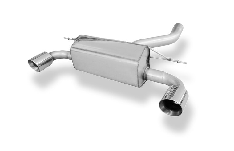 Fox Sportuitlaat FOX sportuitlaat geschikt voor BMW F20/F21 - M135i achterdemper dwarsuitgang rechts/links - 1x100 type 25 rechts/links