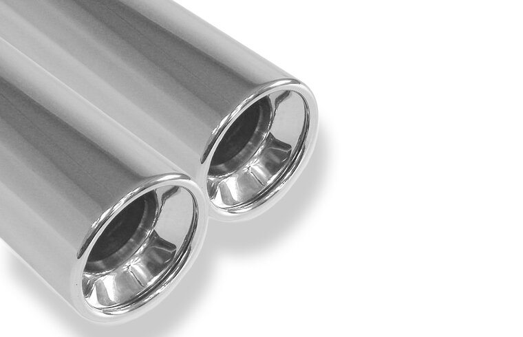 Fox Sportuitlaat FOX sportuitlaat geschikt voor BMW E30 316i/318i tot 9/87, half systeem vanaf katalysator met 3-gats flens - 2x76 type 13