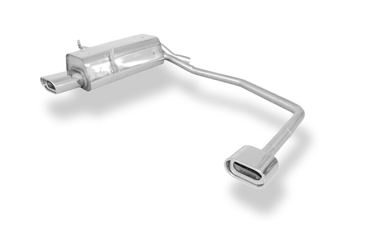 Fox Sportuitlaat FOX Sport uitlaat geschikt voor BMW E36 316/ 318/ 320/ 323/ 325 Achterdemper, rechter/linker uitlaat - 135x80 Type 53 rechts/links