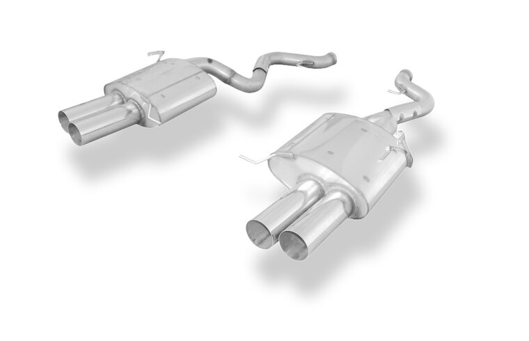 Fox Sportuitlaat FOX Sport uitlaat geschikt voor BMW E92/93 M3 Coup&eacute;/Cabriolet, achterdemper rechts/links - 2x90 Type 10 rechts/links
