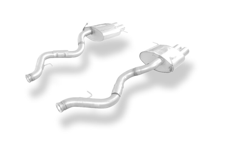 Fox Sportuitlaat FOX Sport uitlaat geschikt voor BMW E92/93 M3 Coup&eacute;/Cabriolet, achterdemper rechts/links - 2x90 Type 10 rechts/links