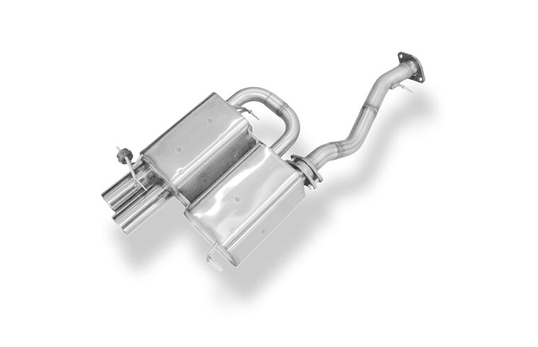 Fox Sportuitlaat FOX Sport uitlaat geschikt voor BMW E90/91/92 - 330i achterdemper - 2x80 Type 24