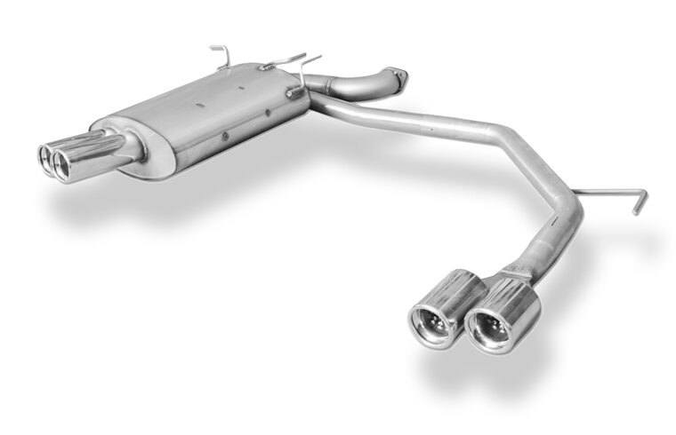 Fox Sportuitlaat FOX Sport uitlaat geschikt voor BMW E39 520i/ 523i/ 525i/ 528i Achterdemper, rechter/linker uitgang - 2x76 Type 13 rechts/links
