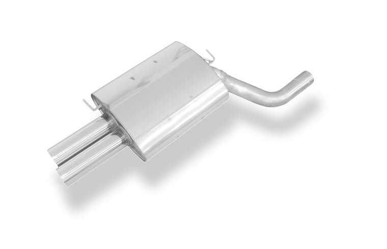 Fox Sportuitlaat FOX Sport uitlaat voor BMW E60 - 520i/ 523i/ 525i/ 530i Achterdemper - 2x76 Type 10