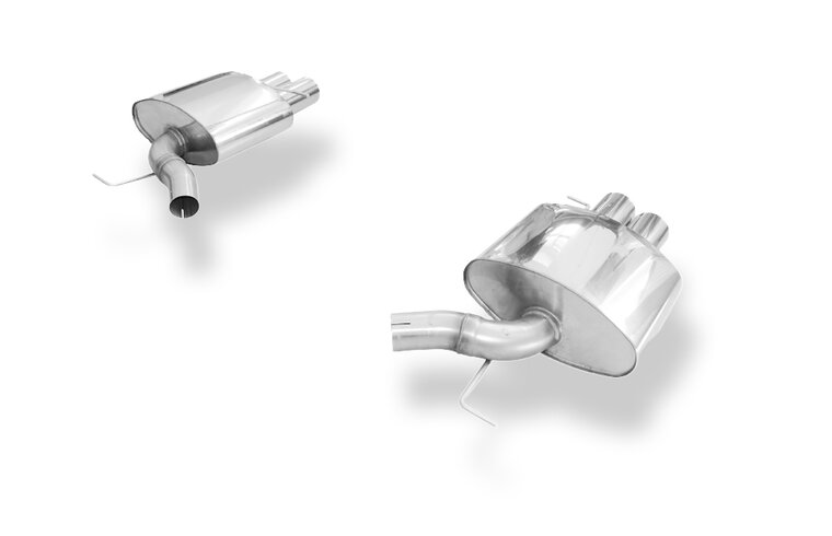 Fox Sportuitlaat FOX sportuitlaat geschikt voor BMW F10 535d achterdemper rechts/links - 2x90 type 10 rechts/links