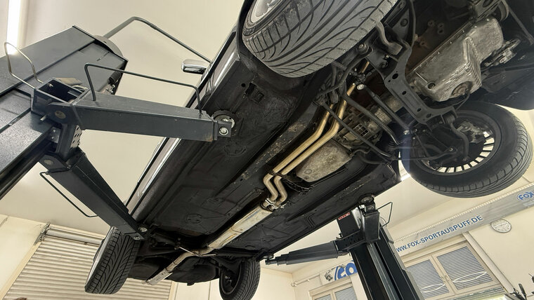 Fox Sportuitlaat FOX sportuitlaatsysteem geschikt voor BMW 6 Serie E24 - 635 CSI compleet systeem met spruitstukken - 2x63 Type 14
