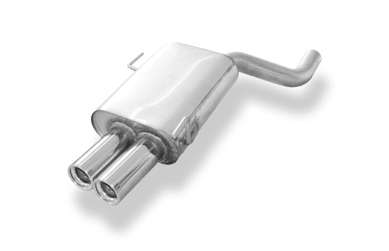 Fox Sportuitlaat Audi 80 Type B4 quattro achterdemper - 2x76 Type 13