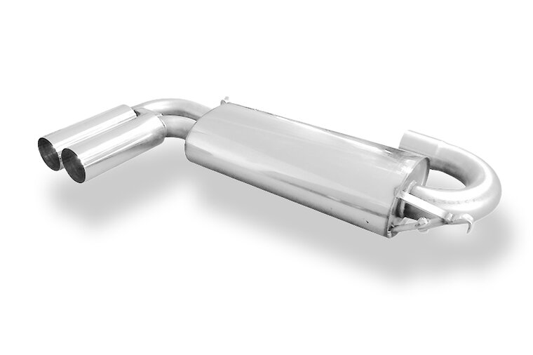 Fox Sportuitlaat Audi 80/90 Type 89 quattro dwarsgeplaatste achterdemper - 2x76 Type 10