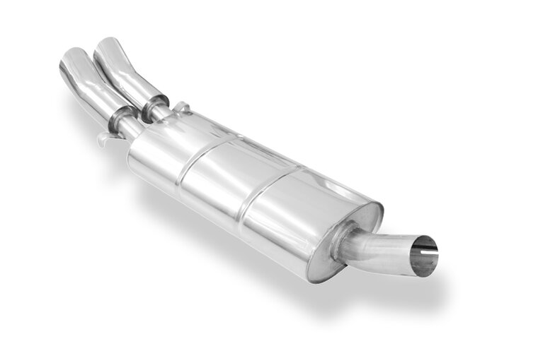 Geschikt voor: Audi 80/90 Type 89 Voorwielaandrijving 2,0 l 16V + 2,3 l 123/125 kW Geluiddemper