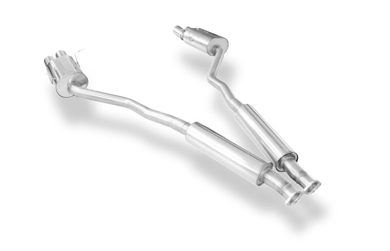 Fox Sportuitlaat FOX sportuitlaat geschikt voor BMW E31 850i, achterdemper rechts/links en voordemper - 2x90 type 25 rechts/links