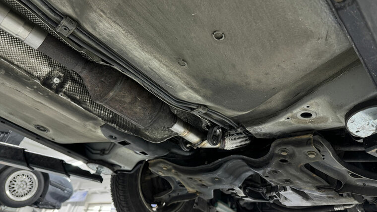 Fox Sportuitlaat Audi A2 - 1.4l TDI 55kW voorpijp met flexibel gedeelte, compatibel met de originele katalysator