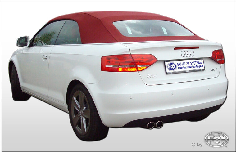 Geschikt voor: Audi A3/ S3 8P (vanaf 03) cabriolet 92 kW TSI 70 mm systeem