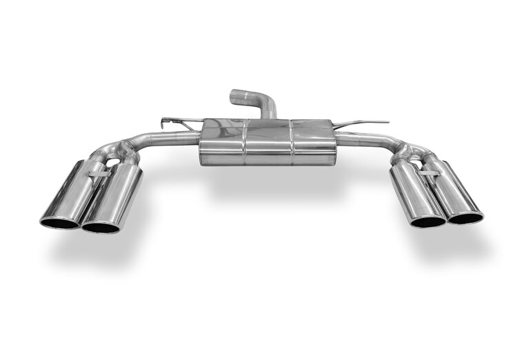Fox Sportuitlaat Audi A3 - GY Limousine quattro vanaf 2019 Achterdemperuitlaat rechts/links - 2x106x71 Type 32 rechts/links