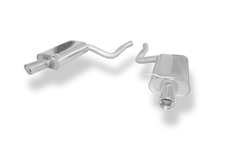 Fox Sportuitlaat Audi A4 Type B6 quattro achterdemper rechts/links - 1x90 Type 17 rechts/links