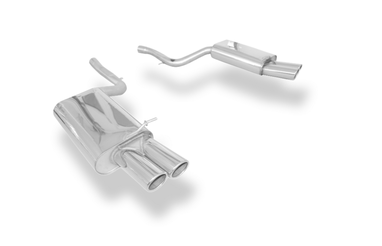 Fox Sportuitlaat Audi S4 B7 achterdemper rechts/links - 2x88x74 type 32 rechts/links
