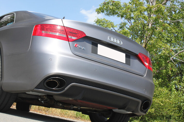 Fox Sportuitlaat Audi RS5 - 8T Achterdemper rechts/links - 115x85 Type 38 rechts/links
