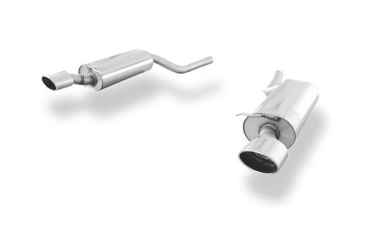 Fox Sportuitlaat Audi A6/S6 Type 4B quattro achterdemper rechts/links - 140x90 Type 32 rechts/links voor originele RS6 bumper