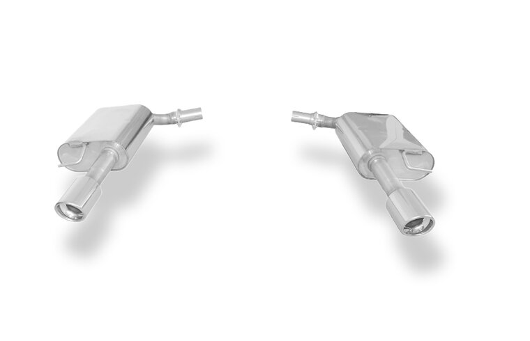Fox Sportuitlaat Audi A6 Type 4F achterdemper rechts/links - 1x90 Type 17 rechts/links
