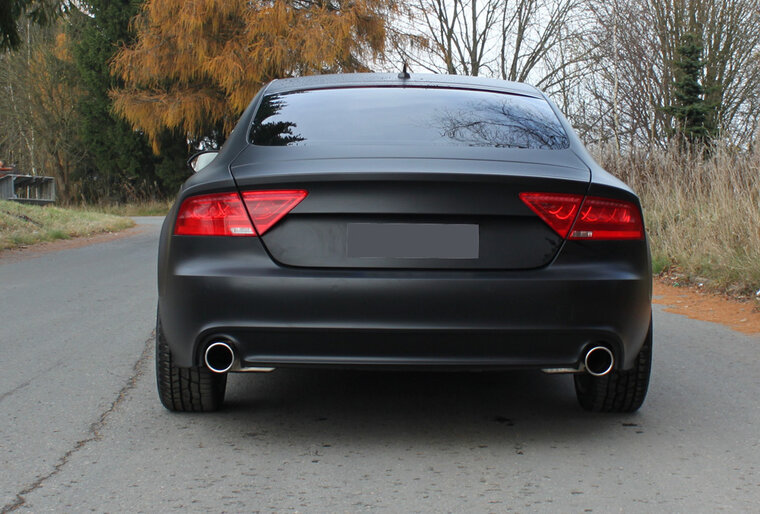 Fox Sportuitlaat Audi A7 4G - 3.0l TFSI Achterdemper rechts/links - 1x100 Type 16 rechts/links