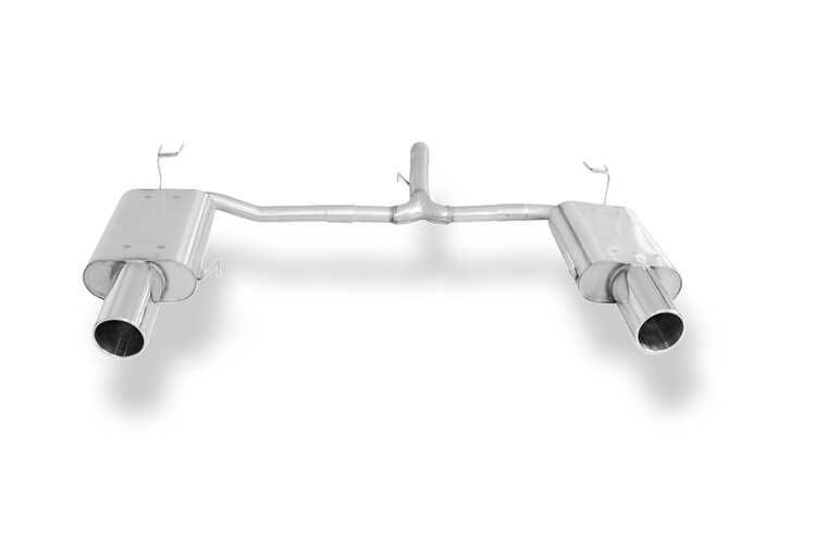 Fox Sportuitlaat Achterdemper rechts/links voor Honda Accord VIII CU2/CW2 Sedan &amp; Tourer - 1x100 Type 12 rechts/links
