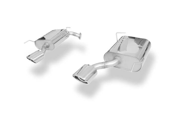 Fox Sportuitlaat Chevrolet Captiva KLAC achterdemper rechts/links - 115x85 type 33 rechts/links