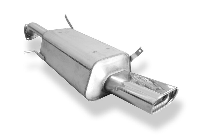 Fox Sportuitlaat Mitsubishi Carisma Type DAO achterdemper - 135x80 Type 53