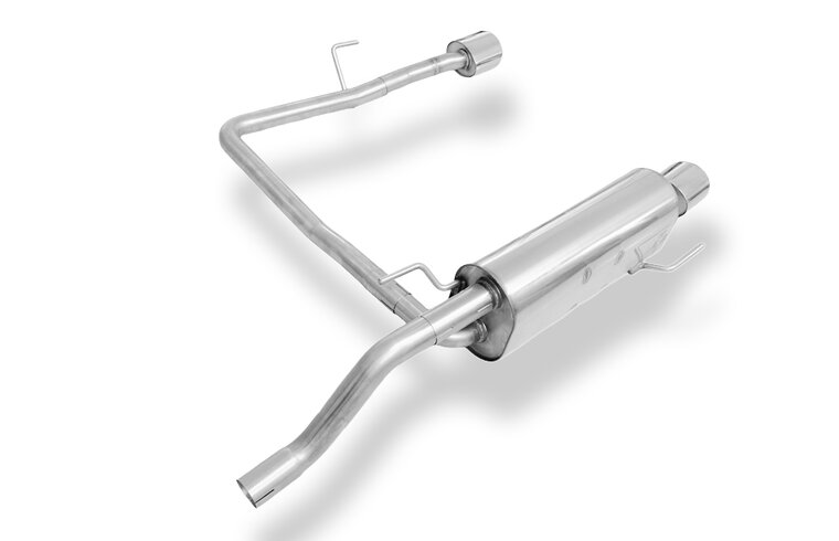 Fox Sportuitlaat Opel Corsa D Rieger achterdemper, rechter/linker uitlaat - 115x85 type 32 rechts/links