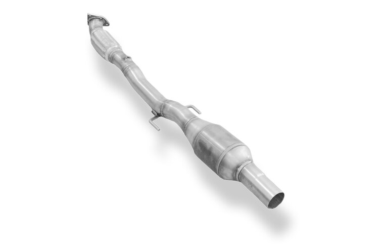 Fox Sportuitlaat Opel Corsa D GSI/OPC - EURO 5 Downpipe incl. 200-cellige HJS-katalysator met Euro 5-norm